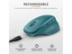 Мишки TRUST Ozaa Rechargeable Wireless Mouse - blue