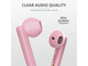 Слушалки TRUST Primo Touch Bluetooth Wireless Earphones - Pink