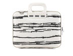 Чанти за Лаптопи Bombata Mediobombata Black&White 13-14 inch - white