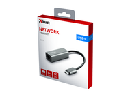 Кабели и Адаптери Trust Dalyx USB-C to Ethernet Adapter