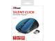 Мишки TRUST Mydo Silent Wireless Mouse blue