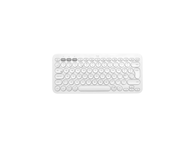 Клавиатури Logitech K380 Multi-device Bluetooth Keyboard UK English (Qwerty) - Off-White