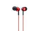 Слушалки Sony MDR-EX110LP, в червено