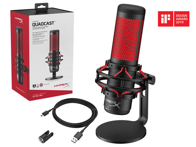 Микрофони HyperX QuadCast