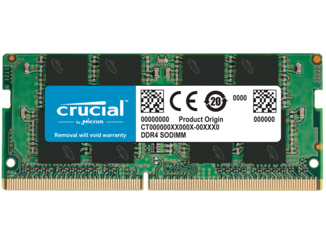 Оперативна памет 8GB DDR4 3200MHz Crucial SODIMM
