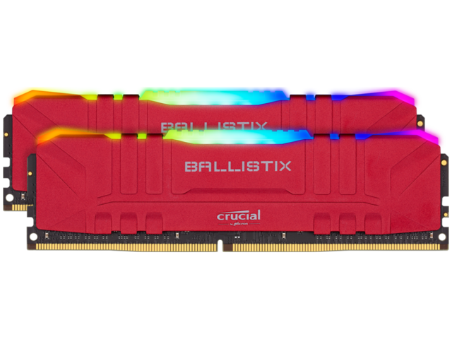 Оперативна памет 16GB (2x8GB) DDR4 3200MHz Crucial Ballistix Red RGB