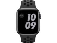 Смарт часовници Apple Watch Nike SE GPS, 44mm Space Gray Aluminium Case with Anthracite/Black Nike Sport Band - Regular