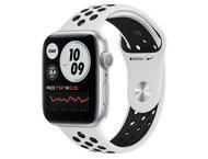 Смарт часовници Apple Watch Nike S6 GPS, 40mm Silver Aluminium Case with Pure Platinum/Black Nike Sport Band - Regular