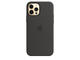 Калъфи Apple iPhone 12 | 12 Pro Silicone Case с MagSafe - Black