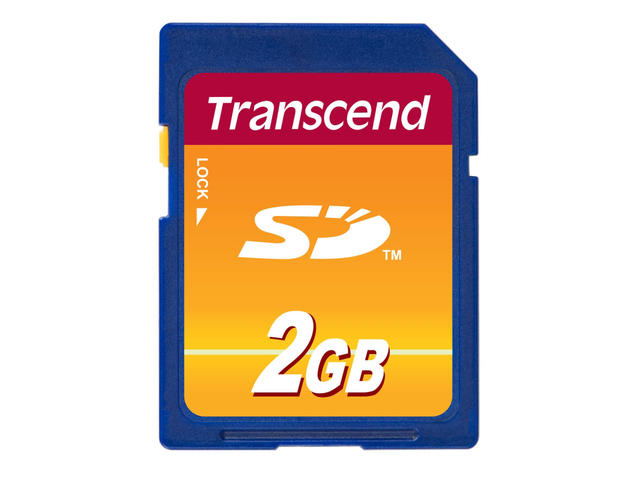 Карти памет Transcend 2GB Secure Digital