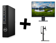 Компютри Dell OptiPlex 3080 MFF + P2421 + All-in-One Stand
