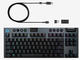 Клавиатури Logitech G915 TKL LIGHTSPEED Carbon, GL Clicky, Black 