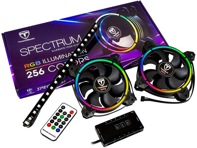 Вентилатори Trendsonic Spectrum ARGB 256C