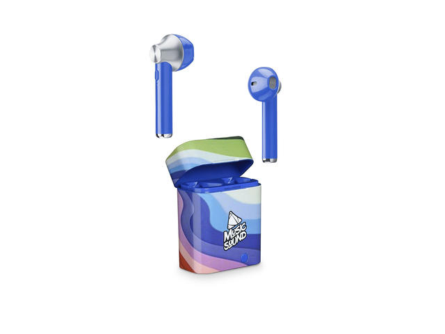 Слушалки Cellular line Music Sound TWS3, сини