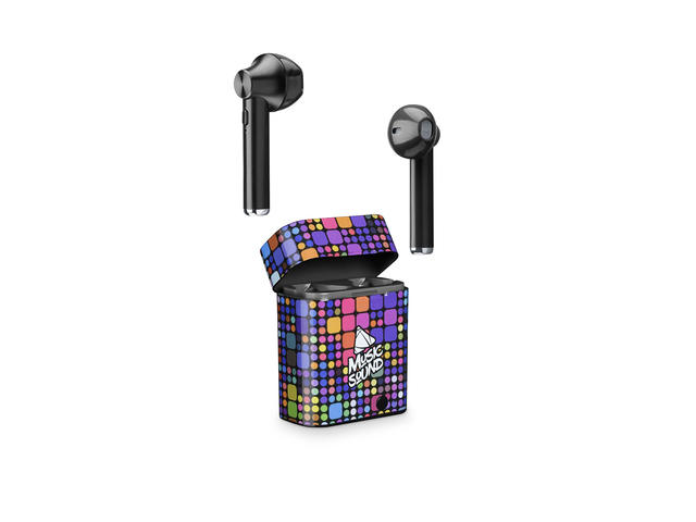 Слушалки Cellular line Music Sound TWS6, диско фигури