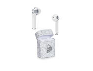 Слушалки Cellular line Music Sound TWS3, в бяло-сиво