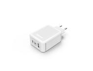 Зарядни устройства Hama Charger, USB-C, Power Delivery (PD) / Qualcomm® + USB-A, 42 W, white