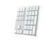 Клавиатури Satechi Aluminum Bluetooth Extended Keypad - Silver
