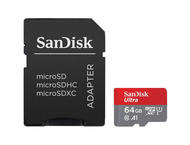 Карти памет Sandisk Ultra microSDHC, 64GB, с SD адаптер