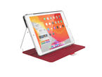 Калъфи за таблети Speck iPad 8 (2020), iPad 7 (2019) 10.2-inch BALANCE FOLIO CLEAR (HEARTRATE RED/CLEAR)