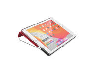 Калъфи за таблети Speck iPad 8 (2020), iPad 7 (2019) 10.2-inch BALANCE FOLIO CLEAR (HEARTRATE RED/CLEAR)