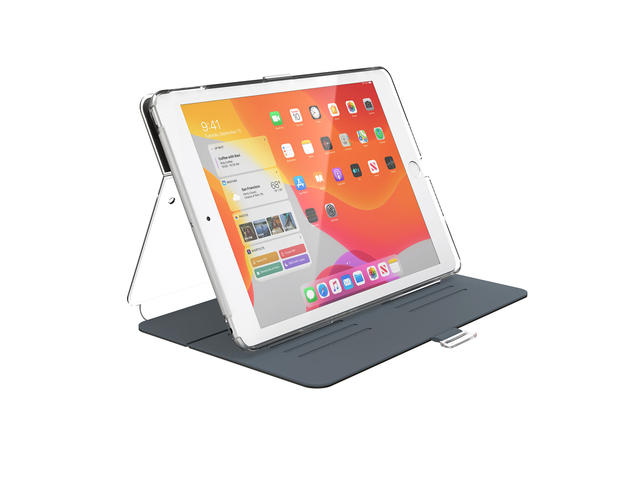 Калъфи за таблети Speck iPad 8 (2020), iPad 7 (2019) 10.2 inch BALANCE FOLIO W/MB - STORMY GREY/CHARCOAL GREY