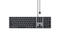 Клавиатури Satechi Aluminum Wired Keyboard for Mac - US - Space Gray