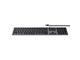 Клавиатури Satechi Aluminum Wired Keyboard for Mac - US - Space Gray