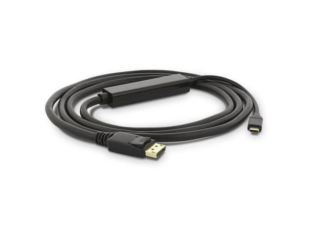 Кабели и Адаптери  LMP USB-C to DisplayPort Cable - кабел за свързване от USB-C към DisplayPort (180 см) (черен) 