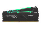 Оперативна памет 32GB (2x16GB) DDR4 3600MHz Kingston HyperX Fury RGB Black