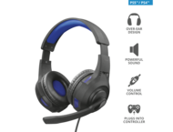 Слушалки TRUST GXT 307B Ravu Gaming Headset for PS4/ PS5, blue