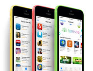 Смартфони Apple iPhone 5c 16GB, жълт цвят