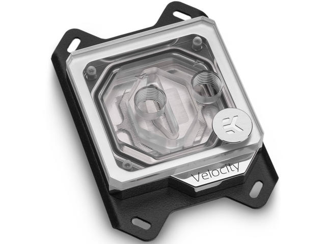 CPU блокове EKWB EK-Quantum Velocity RGB - AMD Nickel + Plexi
