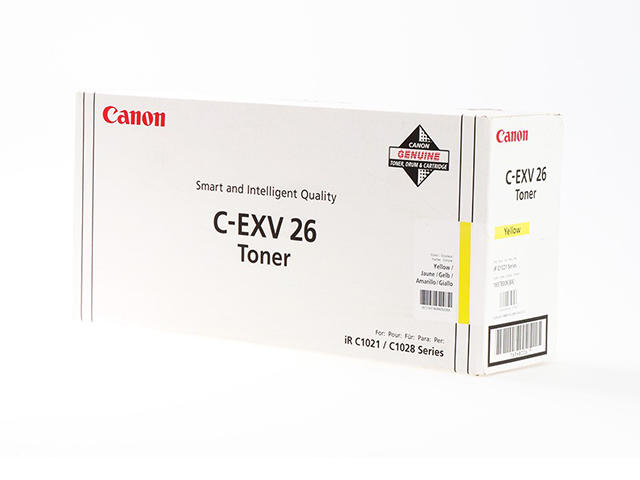 Консумативи Canon Toner C-EXV26 Yellow