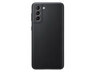 Калъфи Samsung Galaxy S21+ Leather Cover, Black