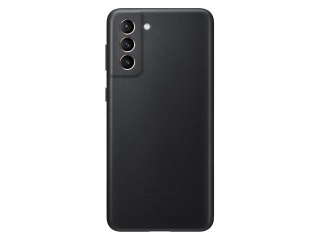 Калъфи Samsung Galaxy S21+ Leather Cover, Black