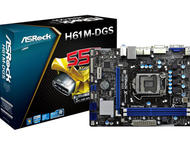 Дънни платки ASRock H61M-DGS