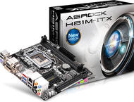 Дънни платки ASRock H81M-ITX/WiFi