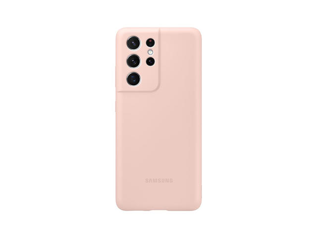 Калъфи Samsung Galaxy S21Ultra Silicone Cover, в розово