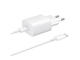 Зарядни устройства Samsung Super Fast Travel Charger, 25W, USB-C, White