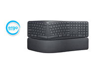 Клавиатури Logitech Wireless Keyboard ERGO K860, US INTL, Central, Graphite