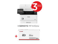 Принтери Canon i-SENSYS MF445dw + Canon CRG-057