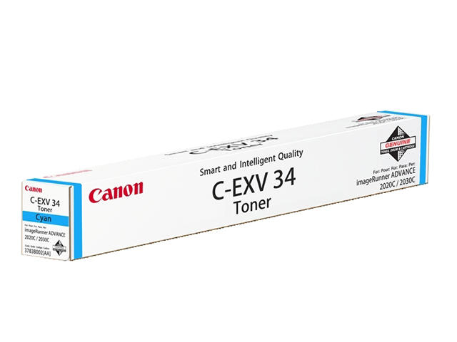 Консумативи Canon Toner C-EXV34 Cyan