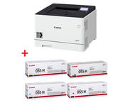 Принтери Canon i-SENSYS LBP663Cdw + Canon CRG-055H BK/C/M/Y