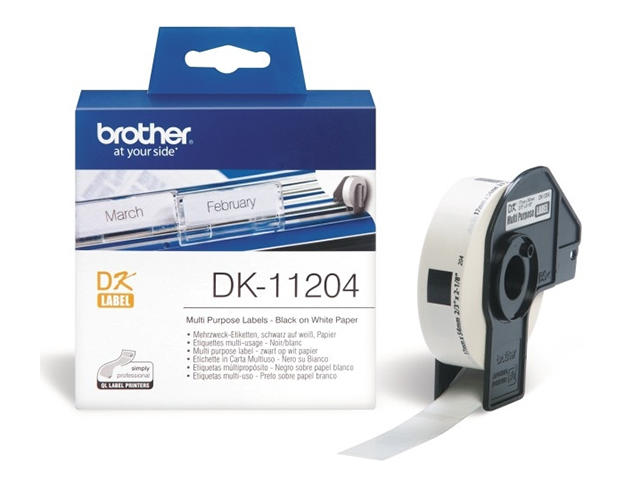 Консумативи Brother DK-11204 Multi Purpose Labels