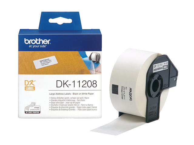 Консумативи Brother DK-11208 Large Address Paper Labels
