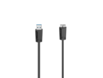 Кабели и Адаптери Кабел HAMA USB 3.0 A мъжко - USB 3.0 Micro B мъжко, 1.5 м, 5Gbit/s