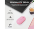 Мишки TRUST Puck Wireless & BT Rechargeable Mouse Pink
