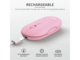 Мишки TRUST Puck Wireless & BT Rechargeable Mouse Pink
