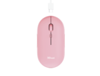 Мишки TRUST Puck Wireless & BT Rechargeable Mouse Pink